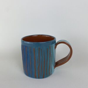 Terracotta Blues Cup