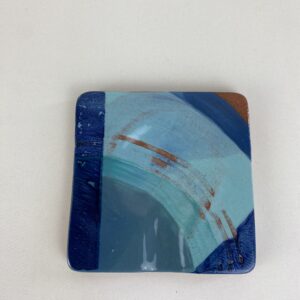 Terracotta Blues Spoon Rest