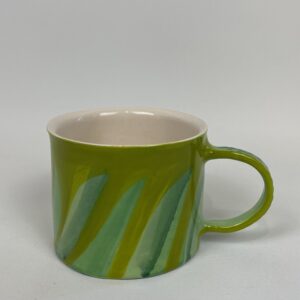 Green wide mouthed cup