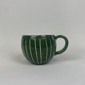 Green Pinch pot Cup