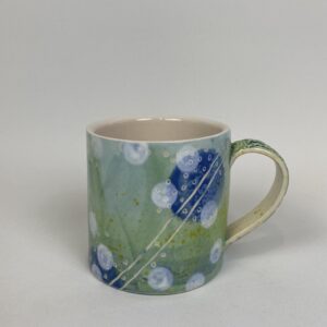 Blue n Green Dotty Cup