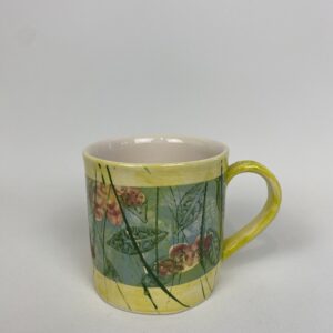 Stamped Leaves Cup